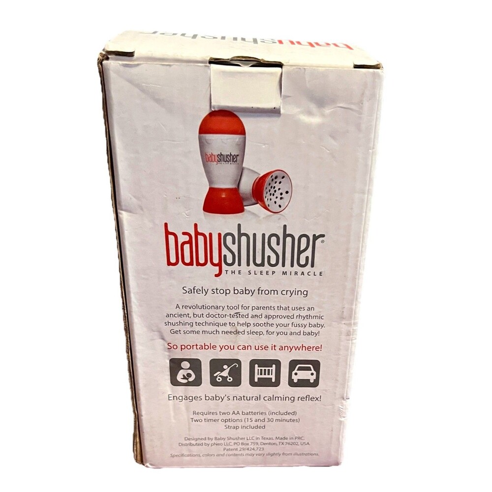 Baby Shusher The Sleep Miracle Sound Machine New Box Wear Baby Shower Gift Idea - Picture 3 of 9